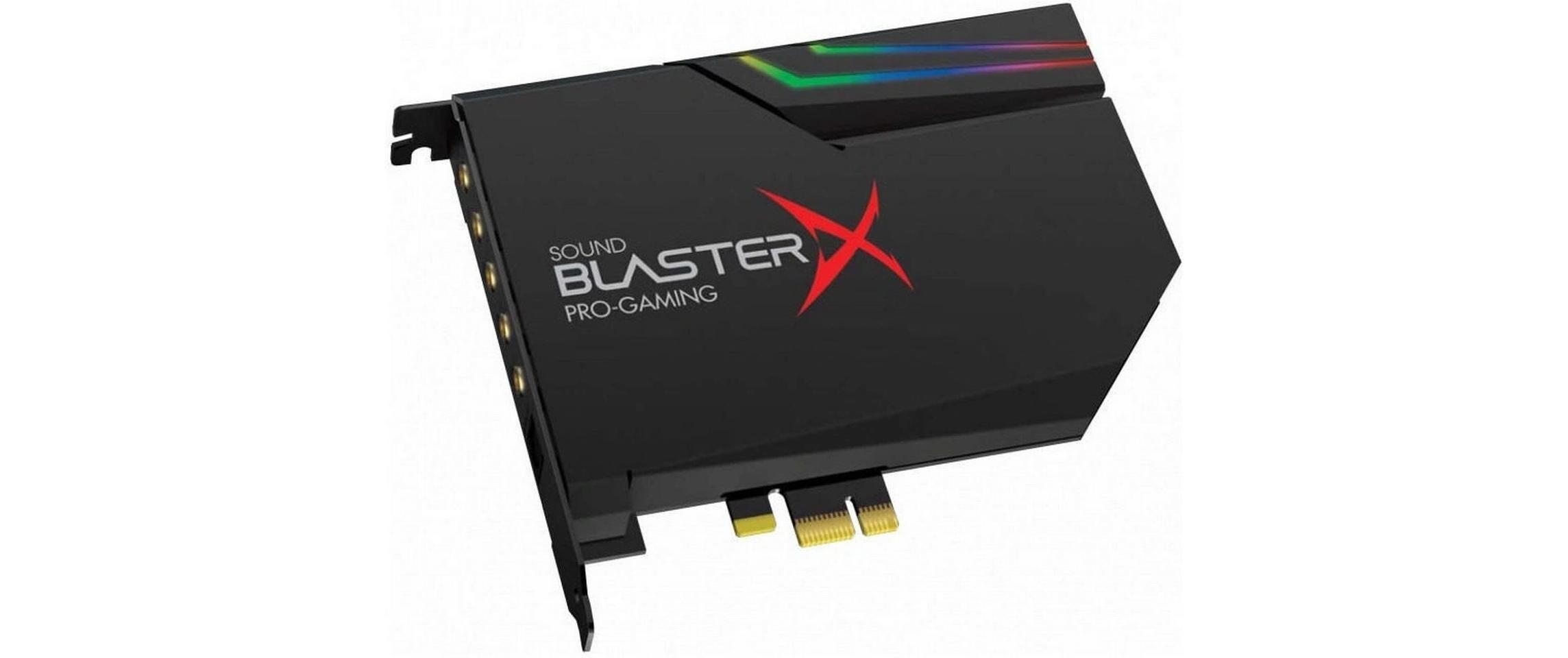 CREATIVE Soundkarte Sound BlasterX AE-5 Plus PCI-Express