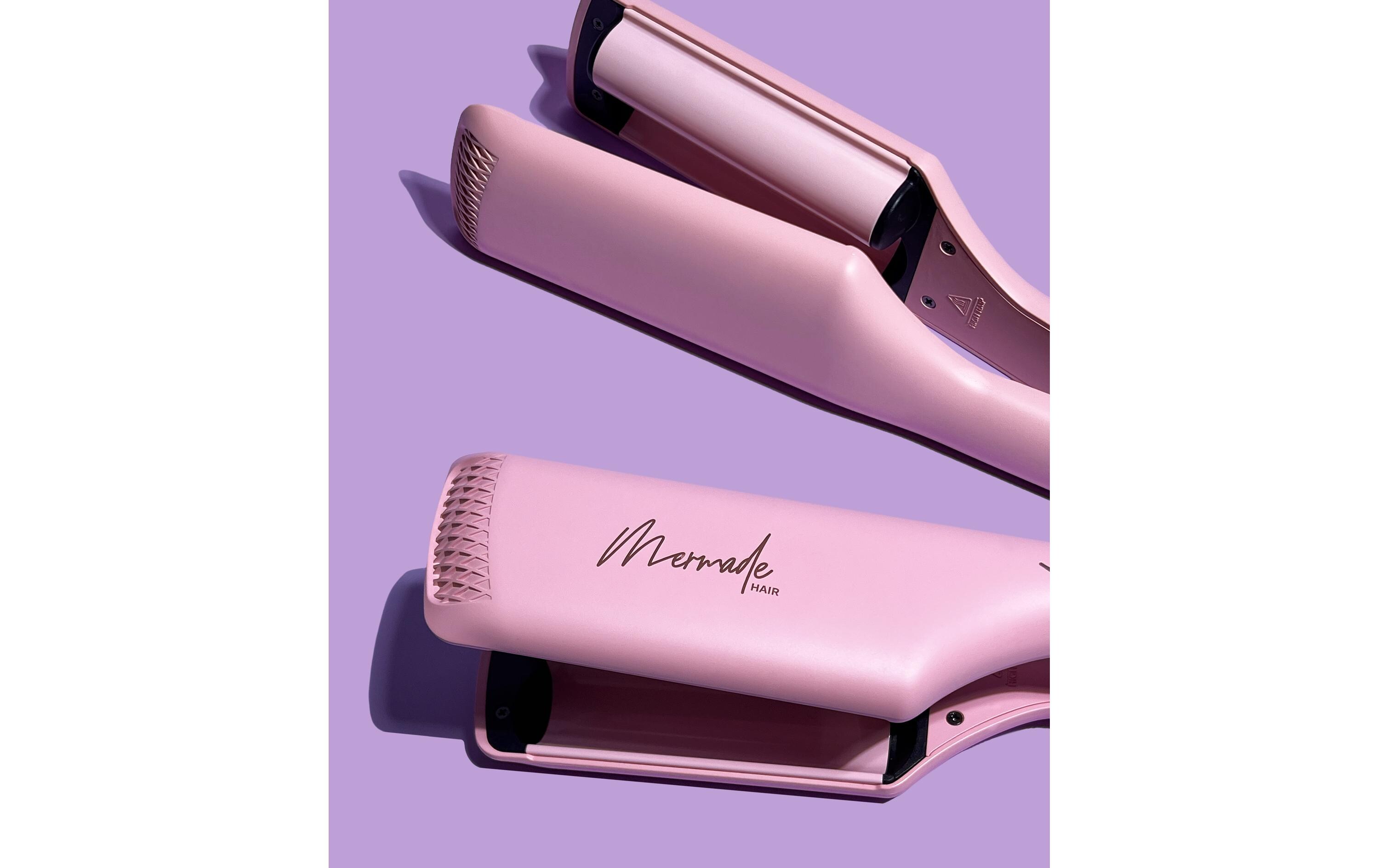 Mermade Welleneisen Double Waver Pink