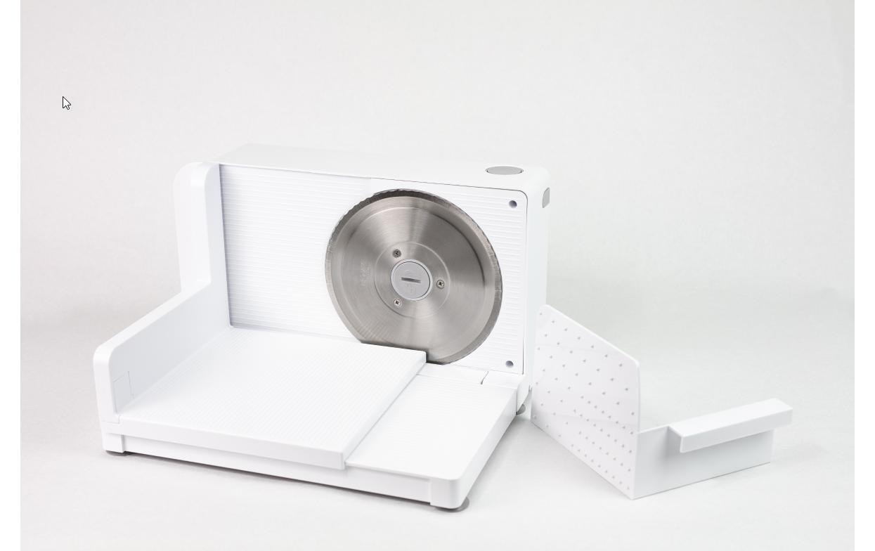 OHMEX Schneidemaschine klappbar Weiss