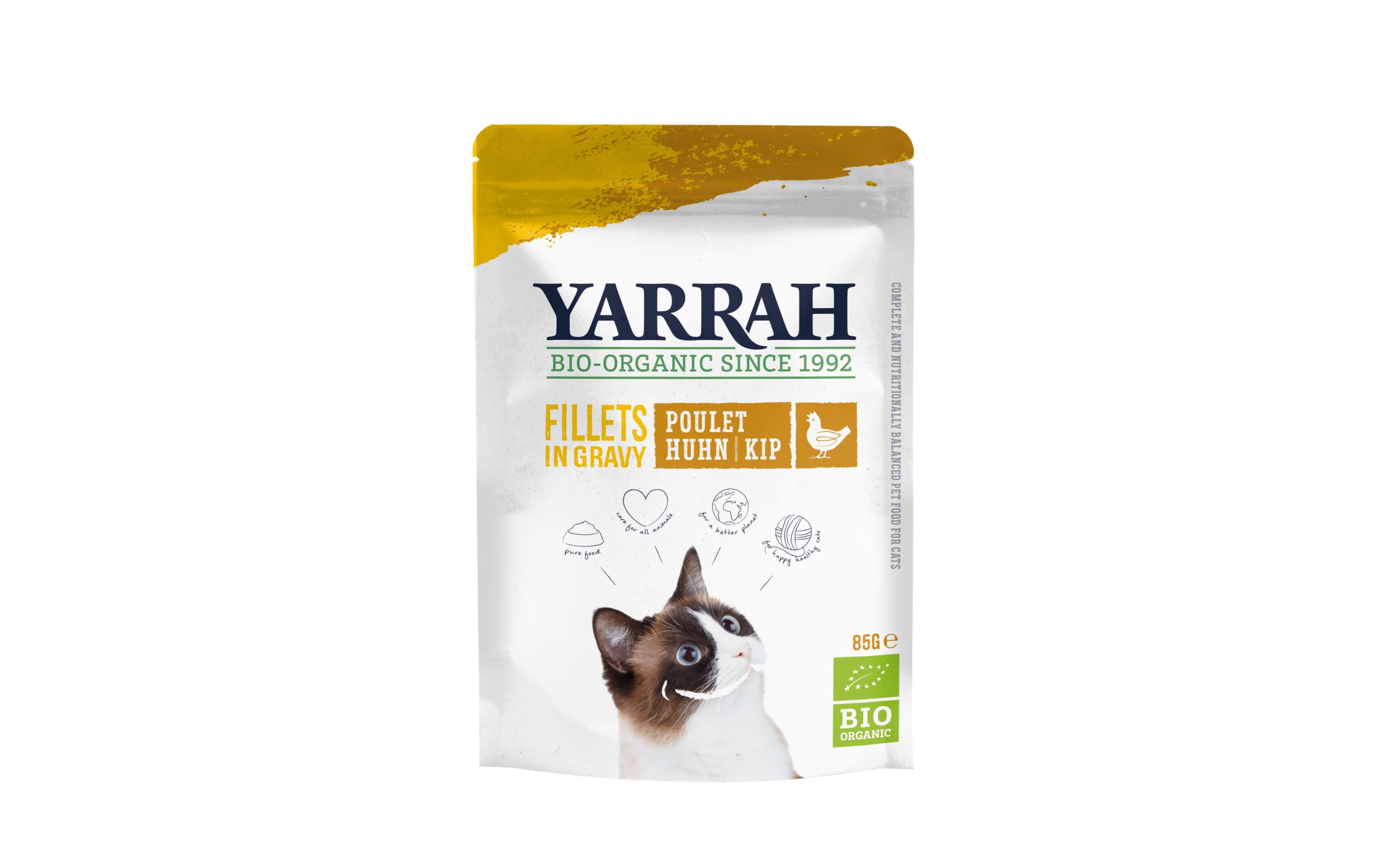 Yarrah Bio-Nassfutter Filet Huhn, 14 x 85 g