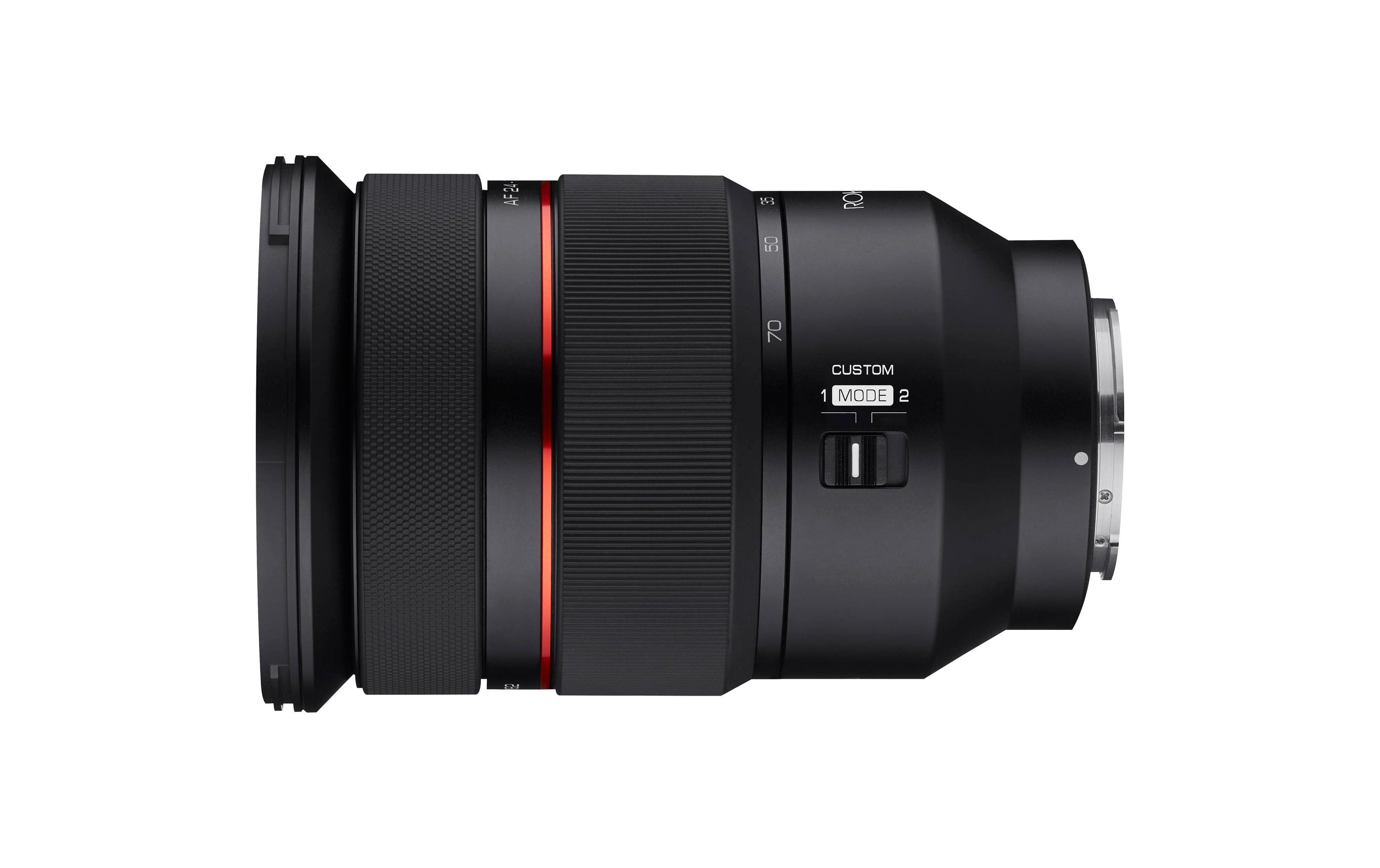 Samyang Zoomobjektiv AF 24-70mm F/2.8 Sony E-Mount Samyang Zoomobjektiv AF 24-70mm F/2.8 Sony E-Mount