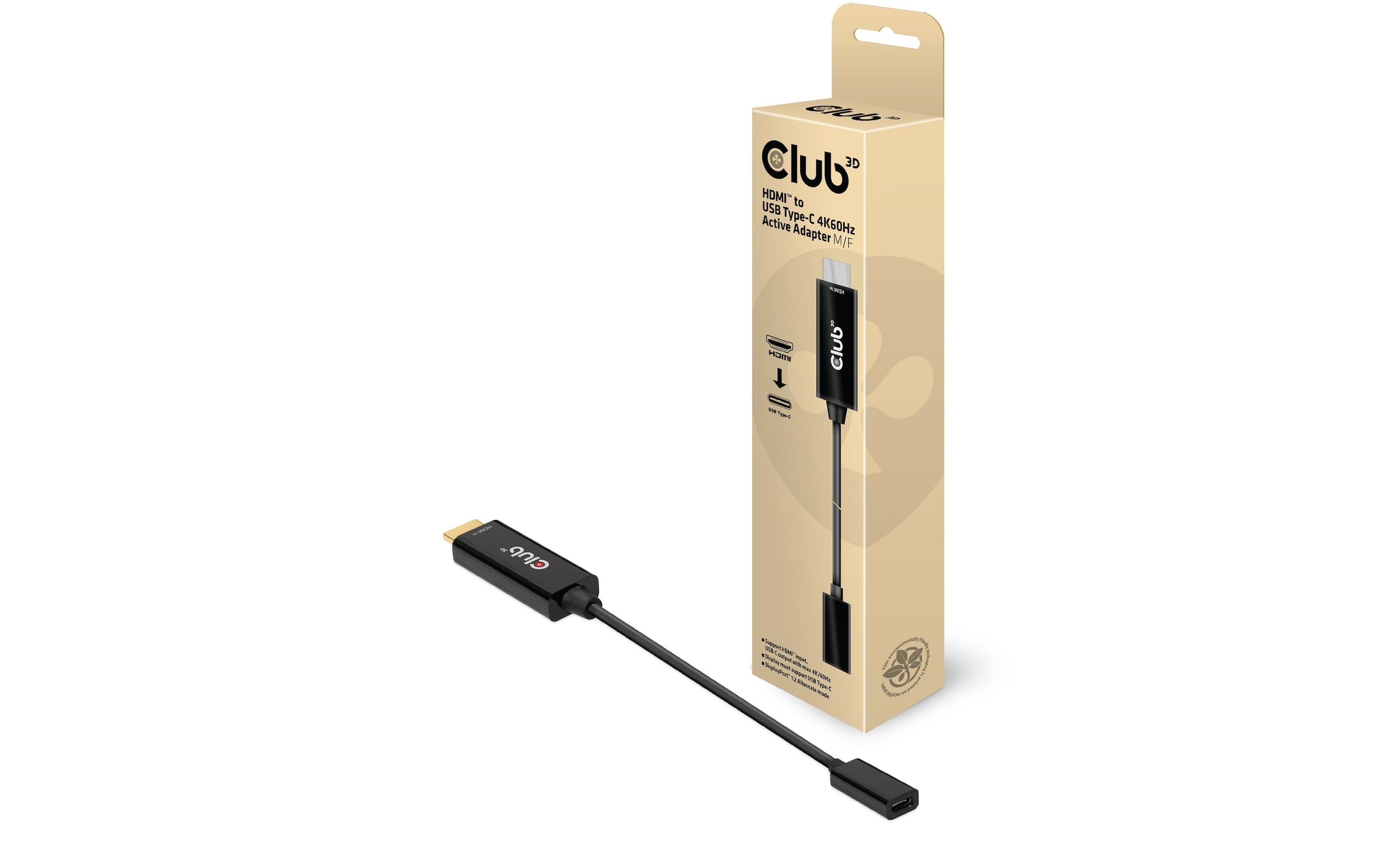 Club 3D Adapterkabel CAC-1333 HDMI - USB Type-C