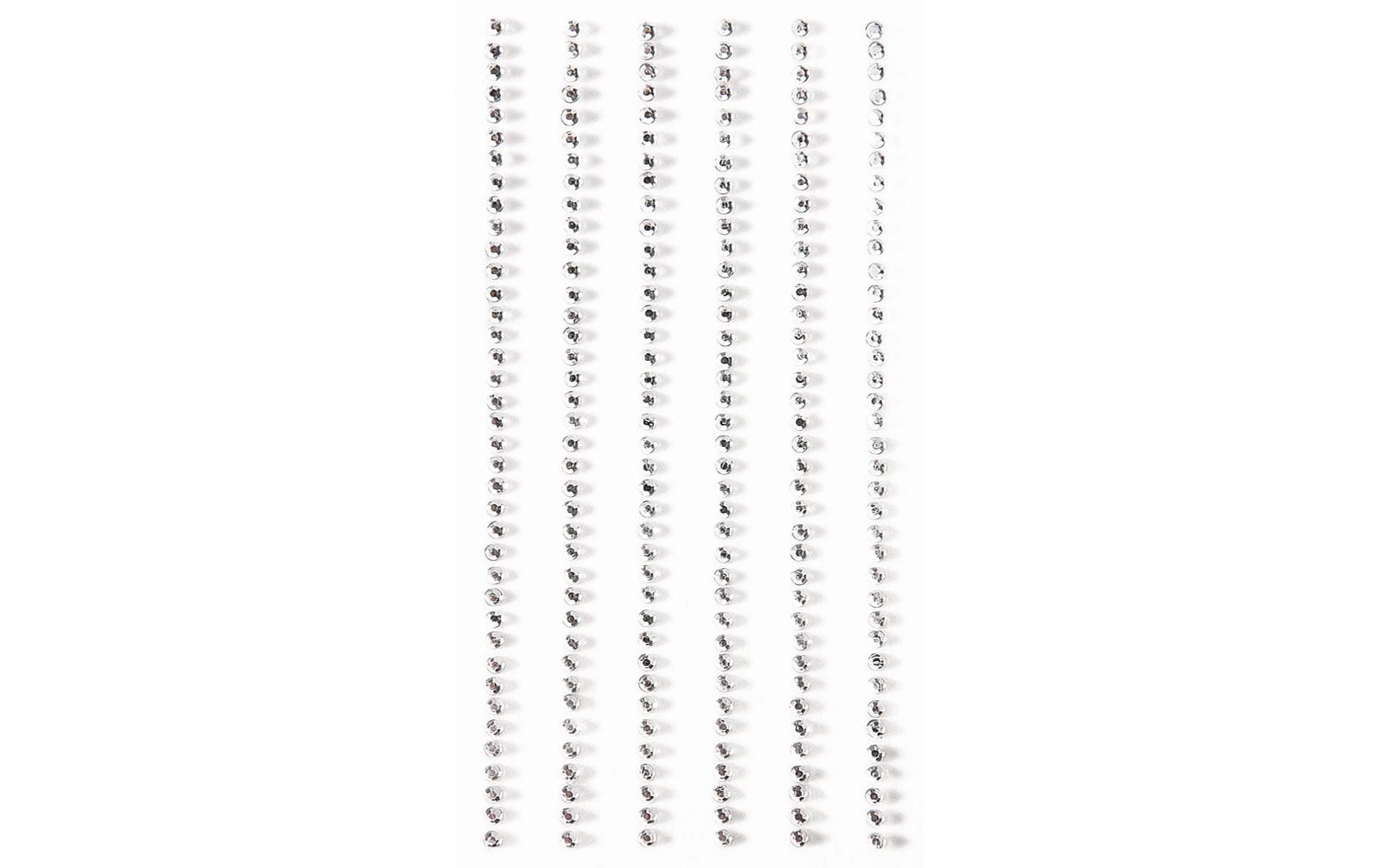 Artoz Glitzersticker Kristall 2 mm, 1 Blatt