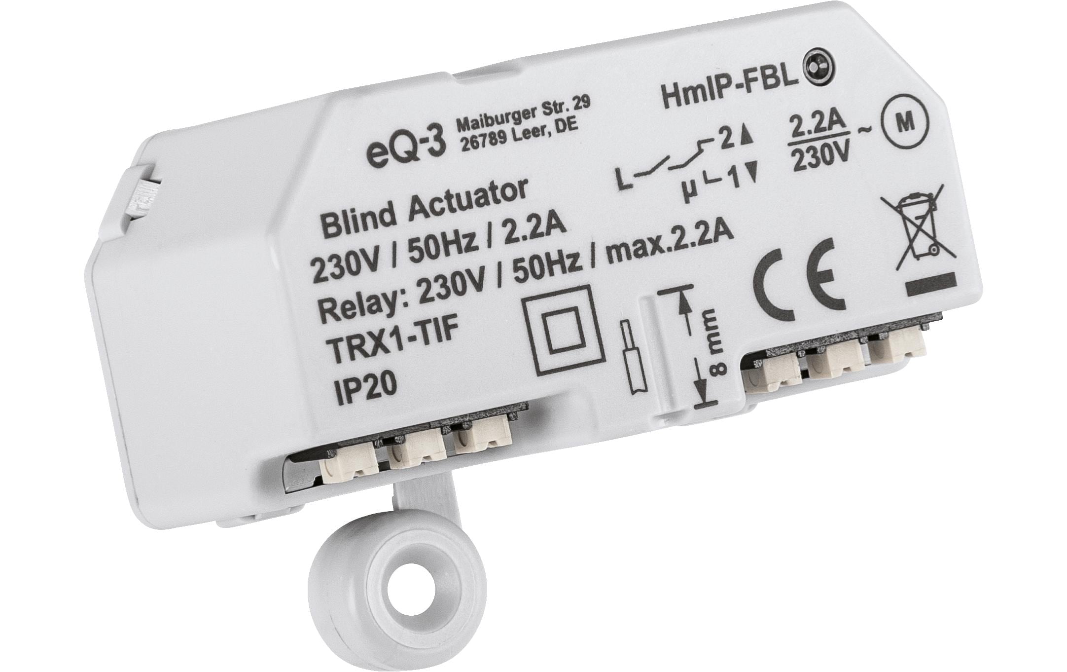 Homematic IP Smart Home Funk-Jalousieaktor Unterputz