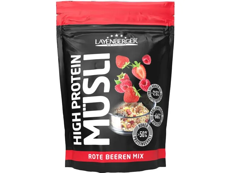 Layenberger Müesli 3K Protein Rote Beeren Mix 360 g Layenberger Müesli 3K Protein Rote Beeren Mix 360 g