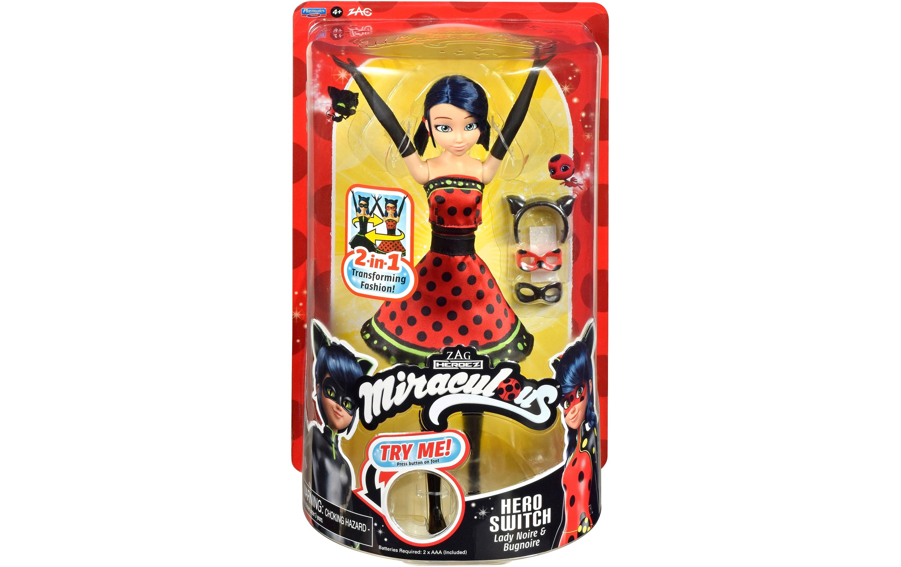 BANDAI Puppe Miraculous: Ladybug Verwandlung 26 cm BANDAI Puppe Miraculous: Ladybug Verwandlung 26 cm