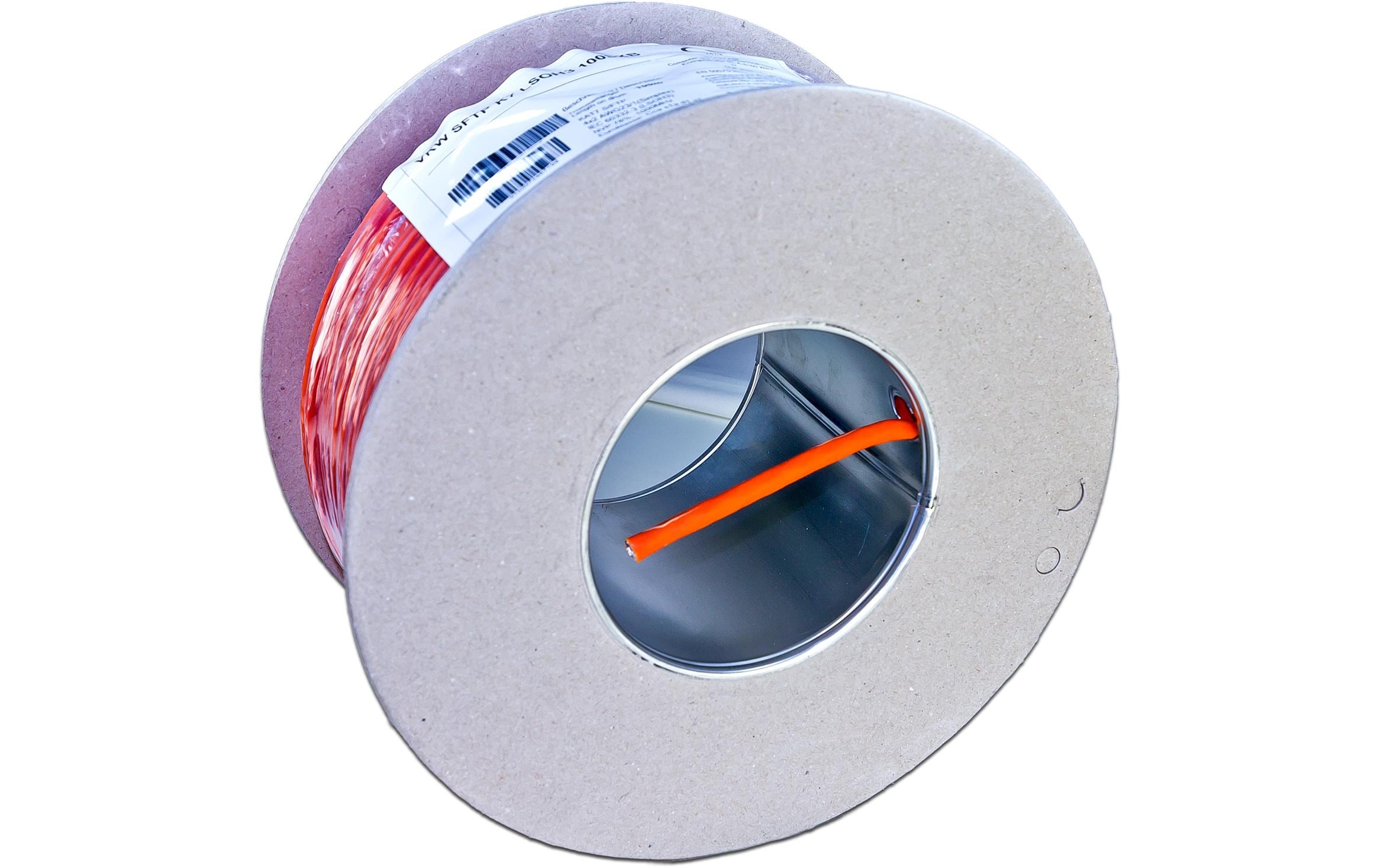 Wirewin Verlegekabel VKW SFTP K7 LSOH3 Cat 7, S/FTP, 100 m, Orange