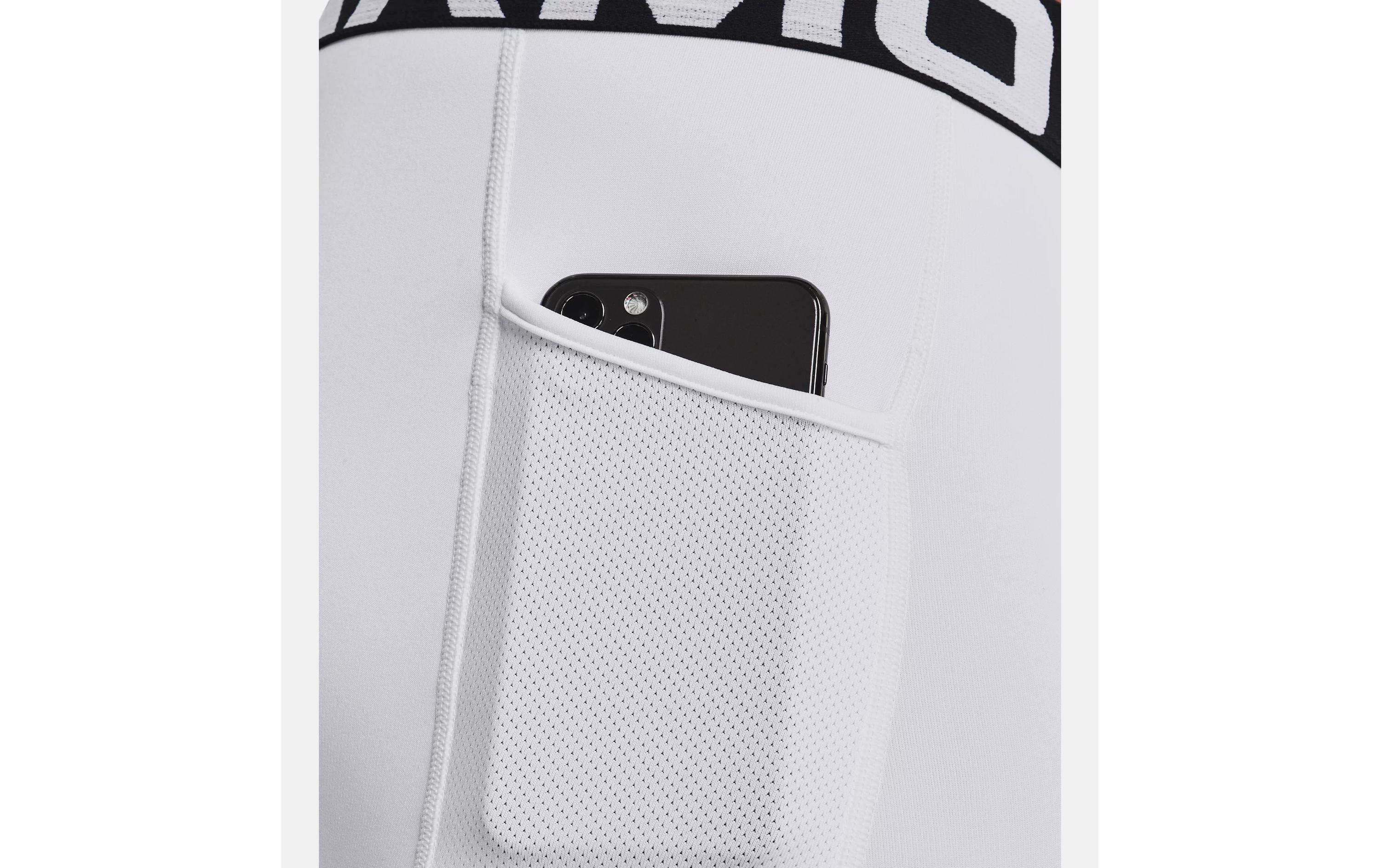 UNDER ARMOUR Funktionsleggings ColdGear Herren Weiss, XXL