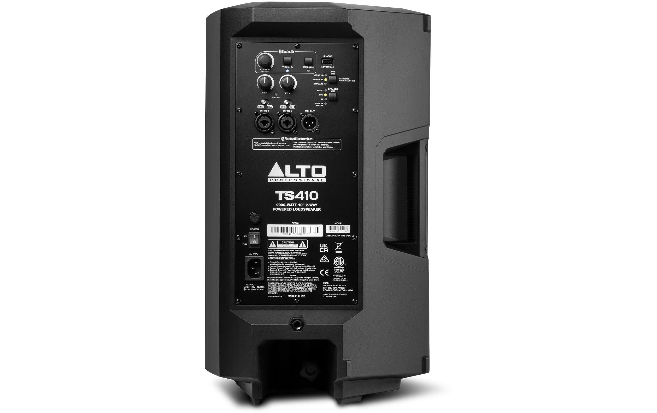 Alto Professional Lautsprecher TS410 – 2000 Watt