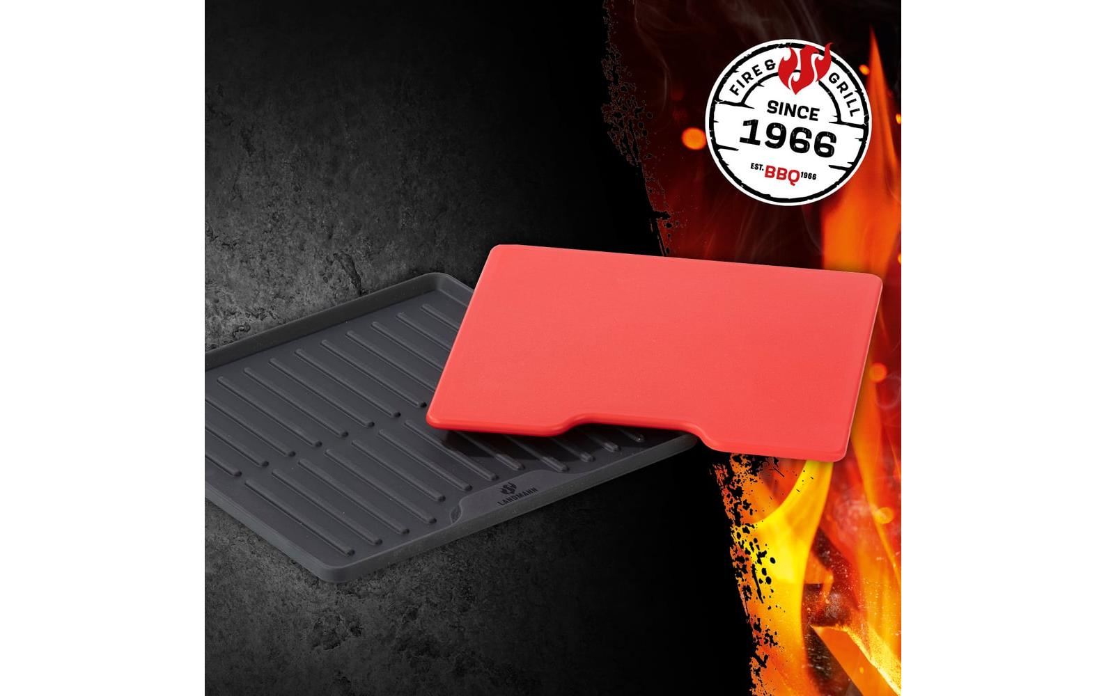 Landmann Grillmatte mit Silikonmatte - 25 cm