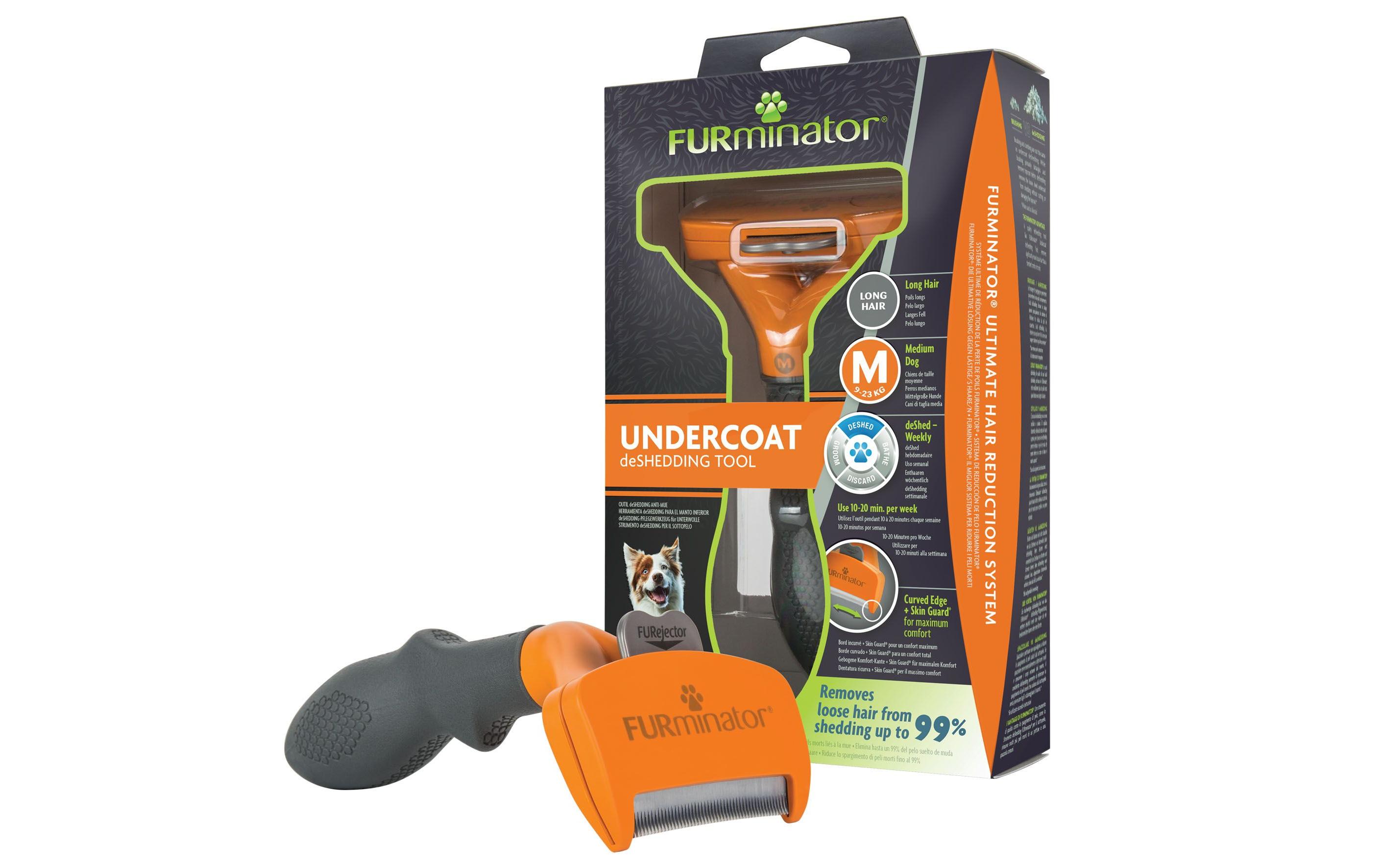 Furminator Hund deShedding M Langhaar 6.7 cm