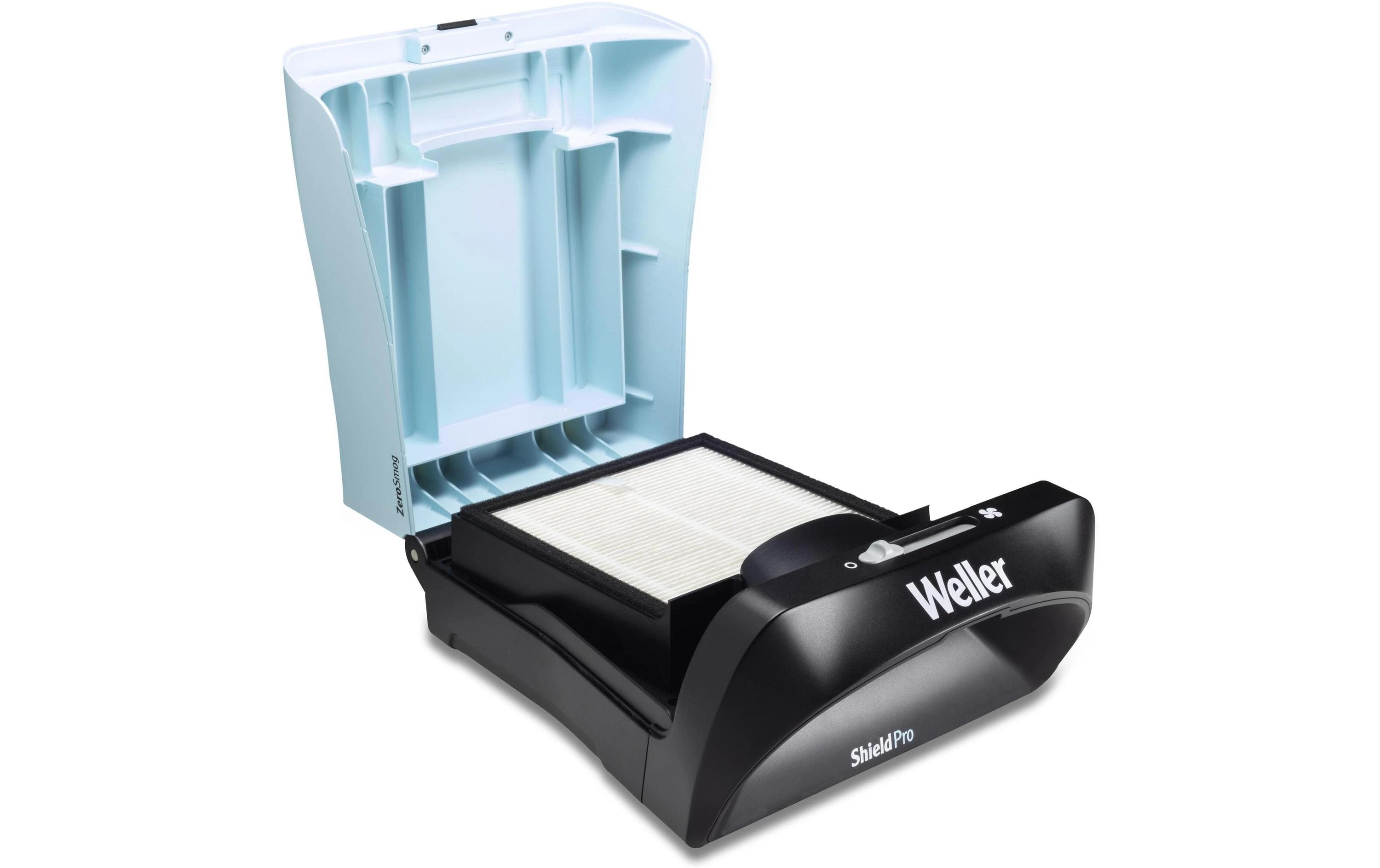 Weller ZeroSmog Shield Pro 20 W, Partikel- und Gasfiltration