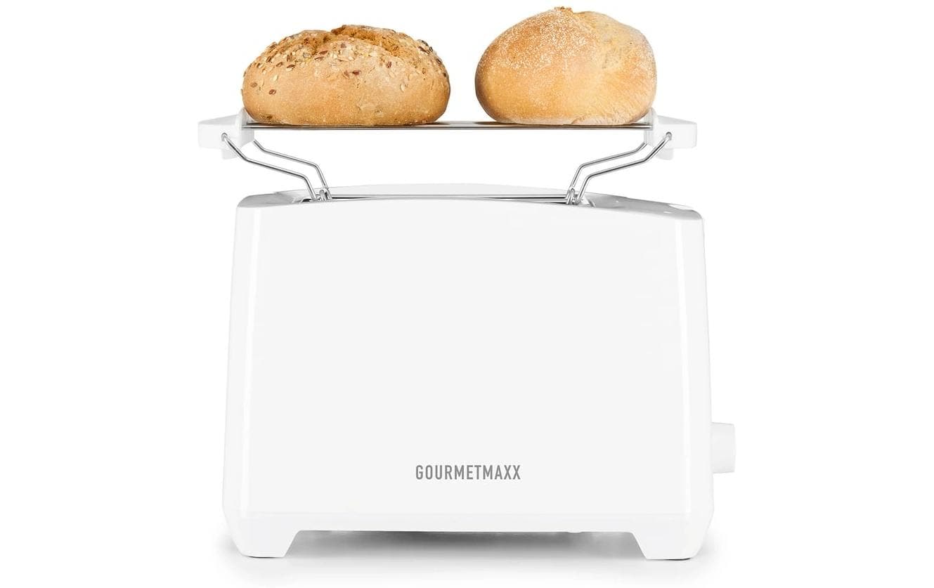 GOURMETmaxx Toaster Weiss