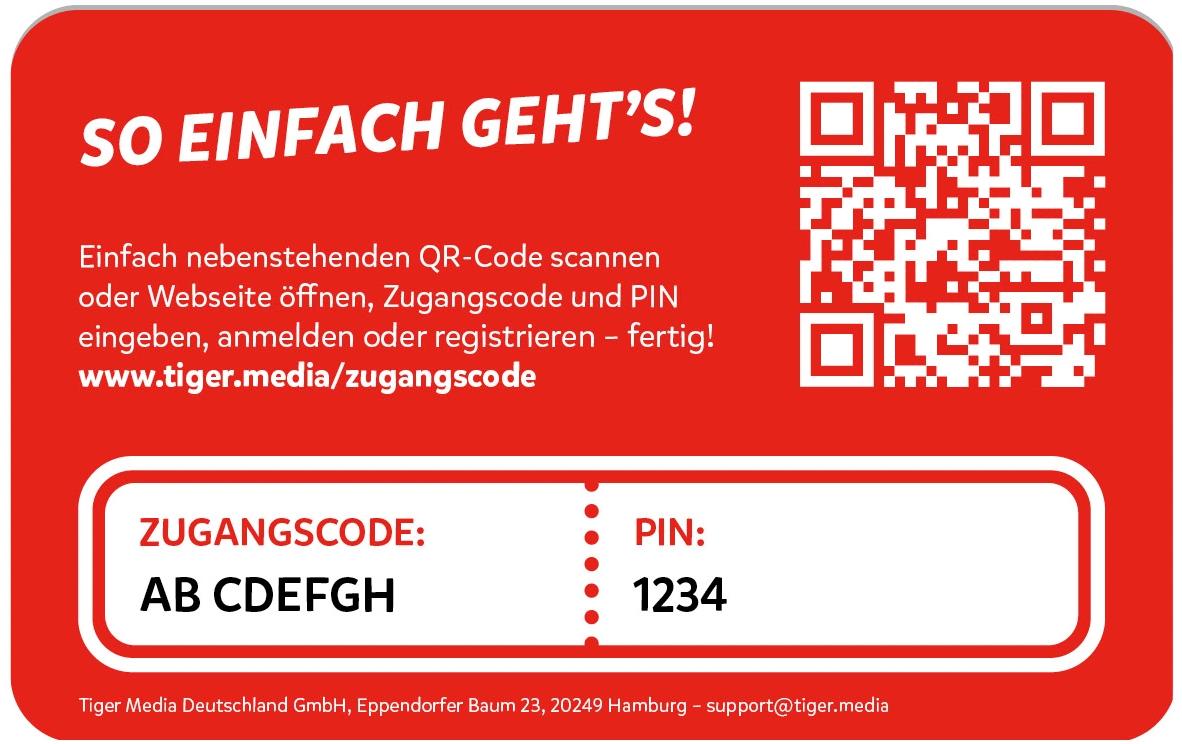 Tigermedia tigertones Duo – Ticket Swiss Edition 12 Monate