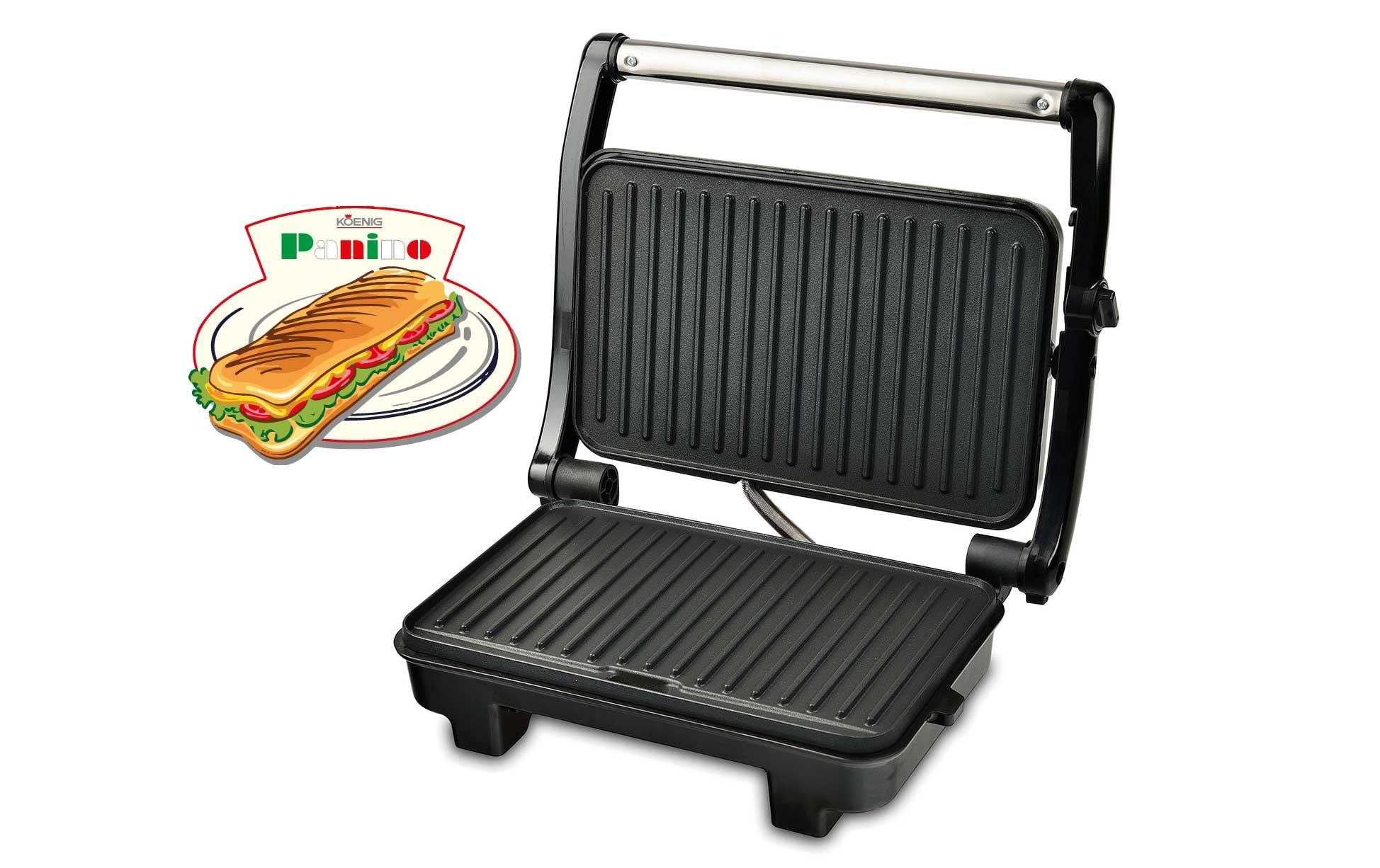 Koenig Kontaktgrill Panino 1500 W
