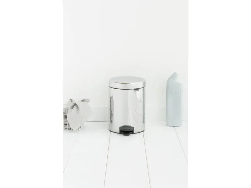 Brabantia Kosmetikeimer NewIcon 5 l, Brilliant Steel Brabantia Kosmetikeimer NewIcon 5 l, Brilliant Steel