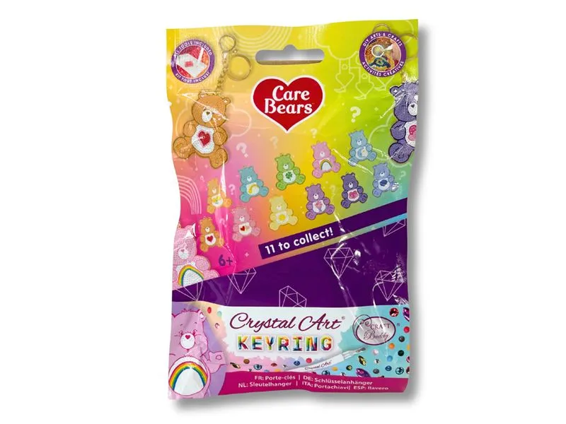 CRAFT Buddy Crystal Art Keyring – Care Bears Blind Bag Blind Bag CRAFT Buddy Crystal Art Keyring – Care Bears Blind Bag Blind Bag