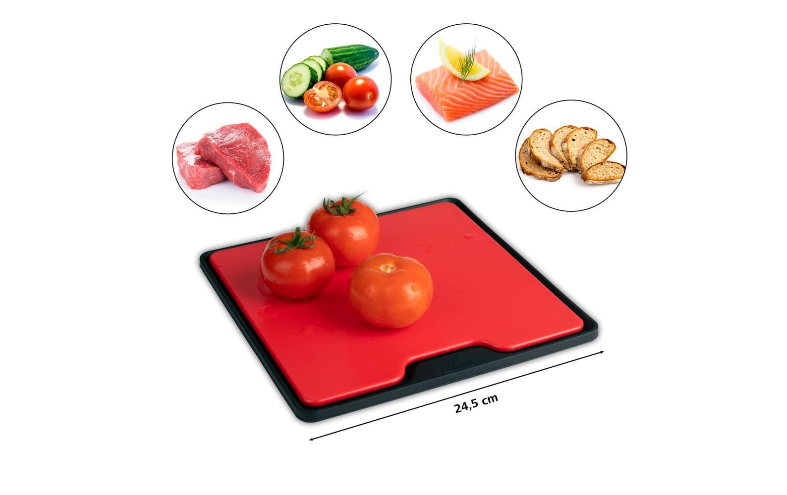 Landmann Grillmatte mit Silikonmatte - 25 cm