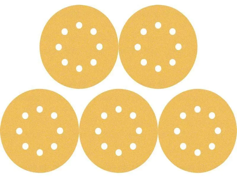 Bosch Professional Schleifpapier EXPERT C470, 125 mm, G 180, 5-tlg.