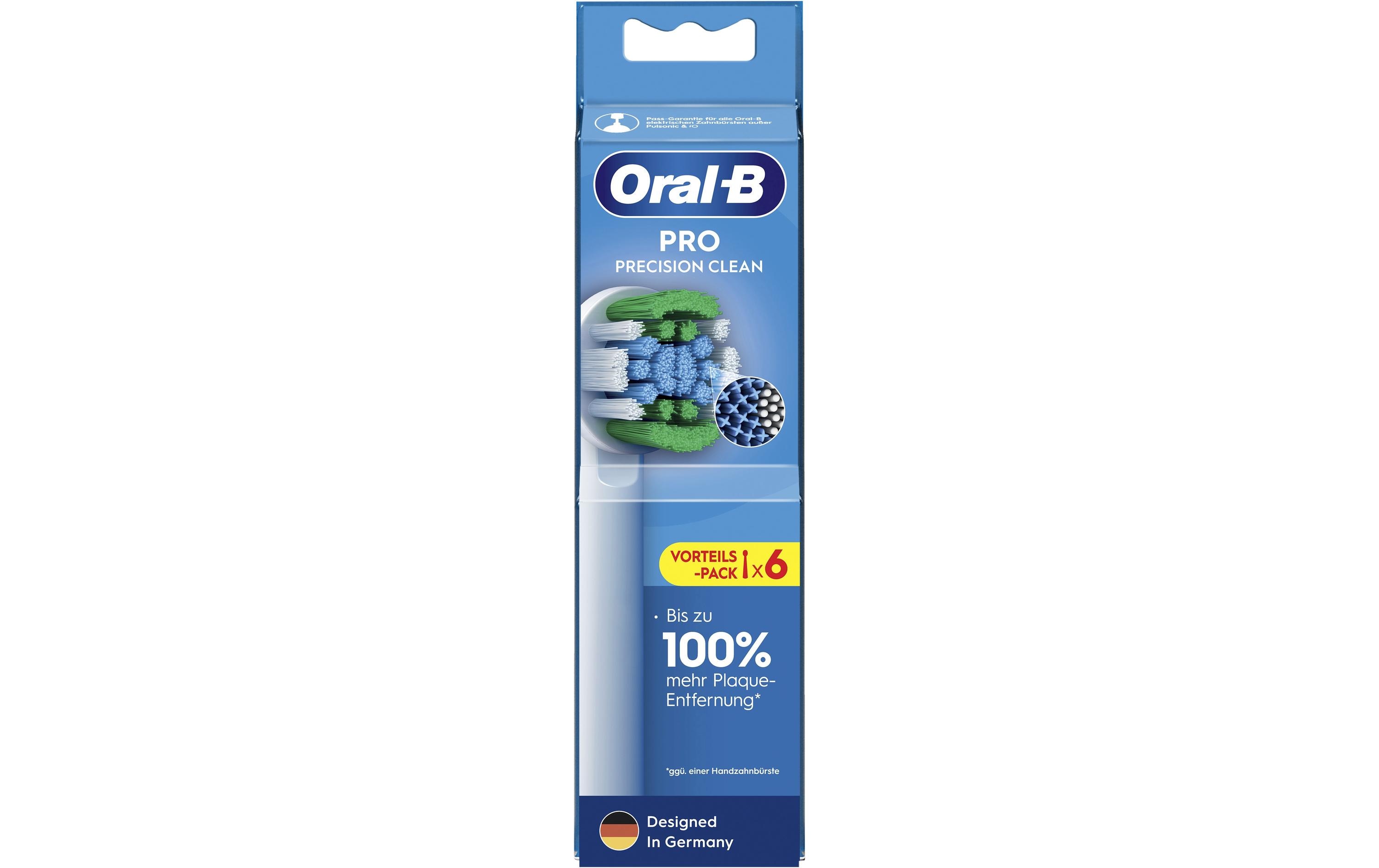 Oral-B Zahnbürstenkopf Precision Clean 1 Stück, Weiss