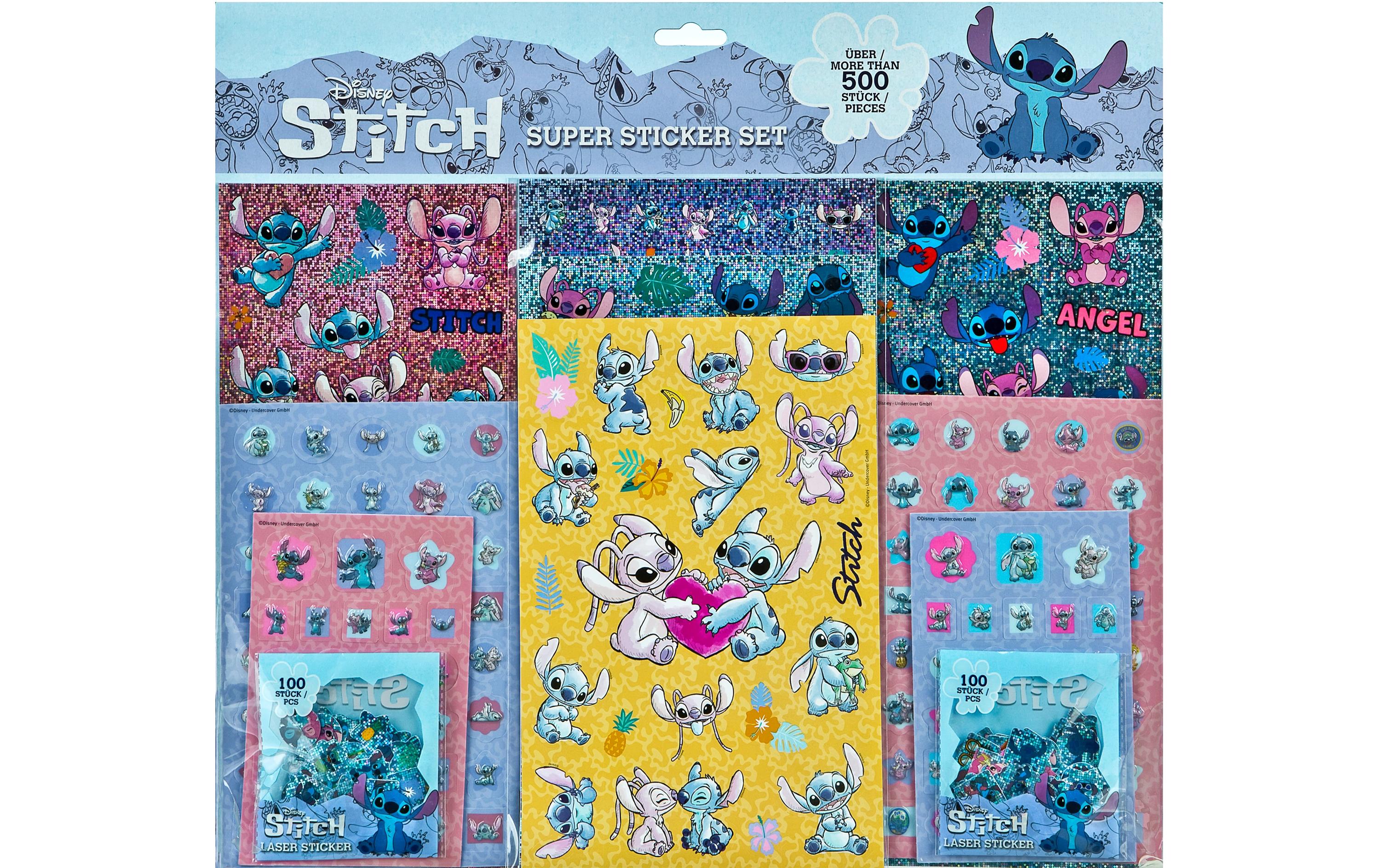 Undercover Motivsticker Lilo & Stitch 500 Stück