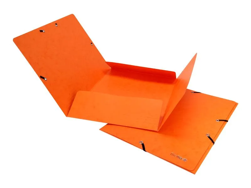 Biella Gummibandmappe A4 Karton, Orange Biella Gummibandmappe A4 Karton, Orange