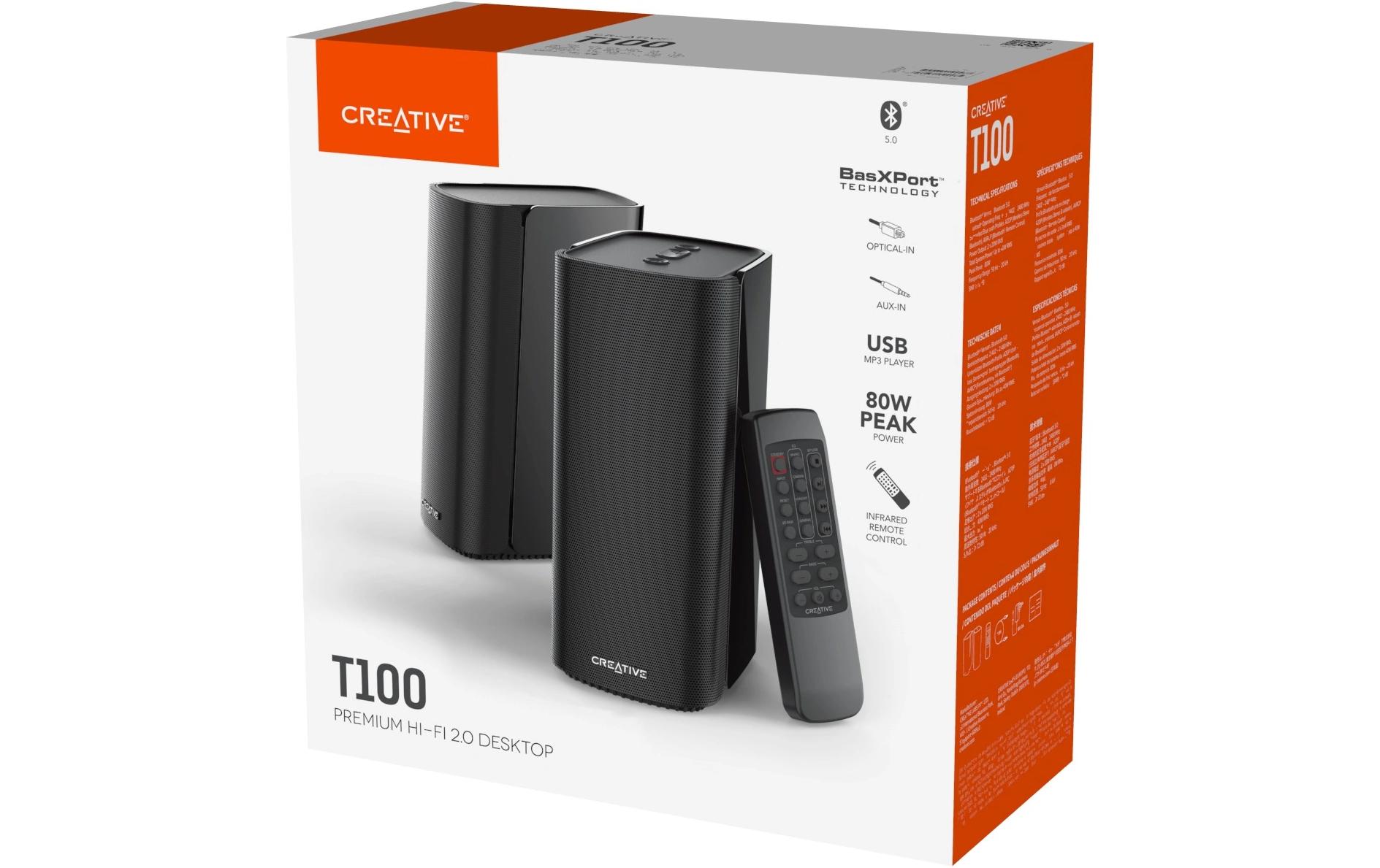 CREATIVE PC-Lautsprecher T100