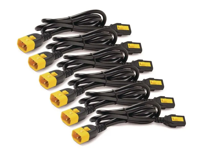 APC Zubehörset AP8704S-WW Netzkabelset Verriegelbar C13 C14 1.2m APC Zubehörset AP8704S-WW Netzkabelset Verriegelbar C13 C14 1.2m