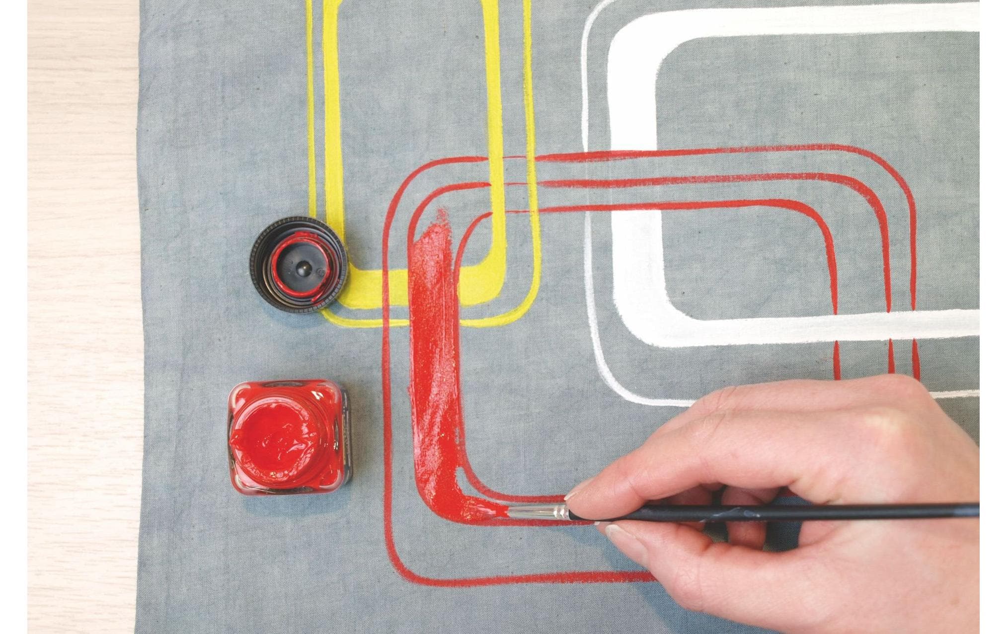 Kreul Javana Stoffmalfarben 6 x 20 ml, Mehrfarbig