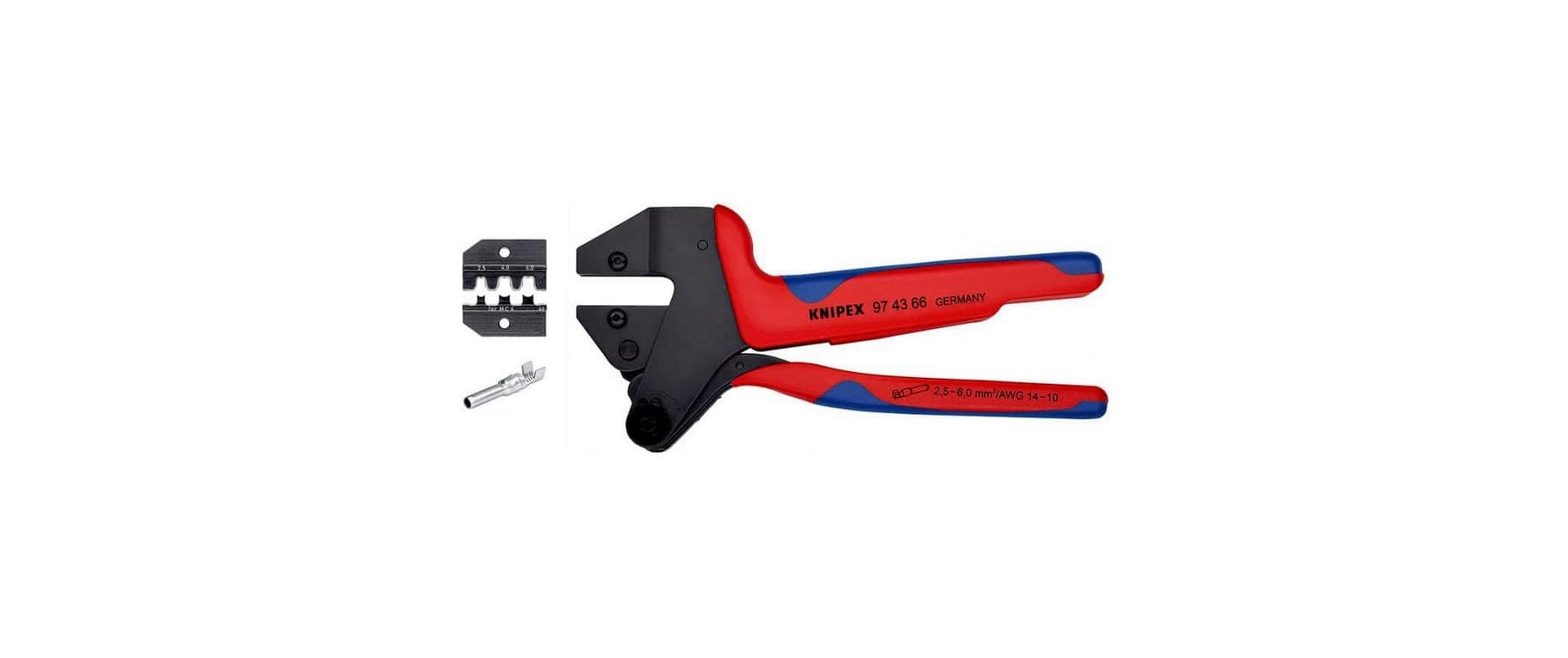 Knipex Crimpzange für MC4 bis 6 mm²