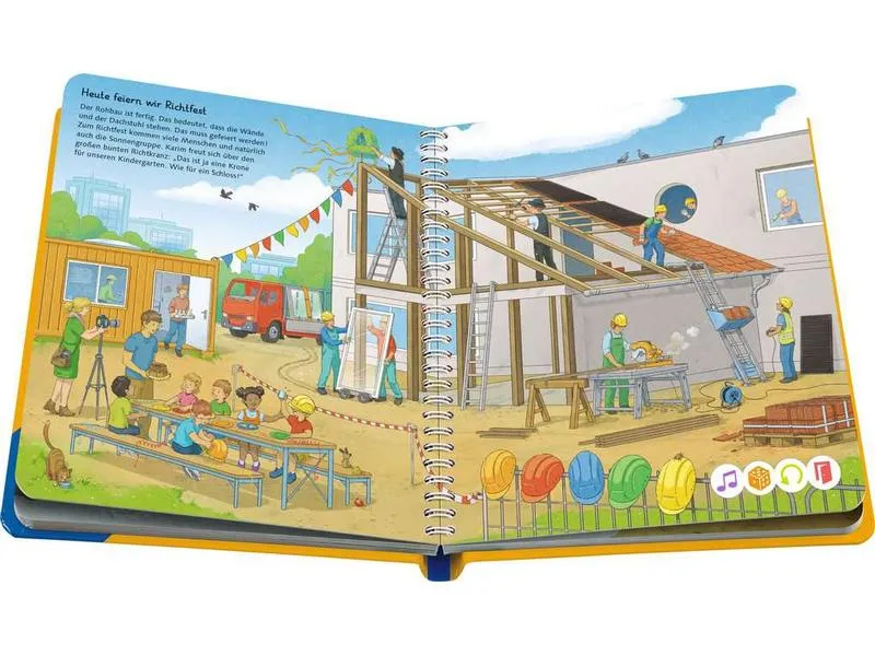 tiptoi Lernbuch Mein Wörter-Bilderbuch Baustelle