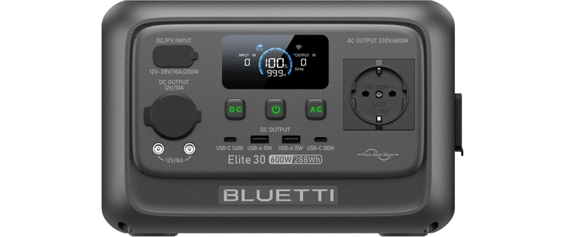 BLUETTI Power Station Elite 30 V2 600W BLUETTI Power Station Elite 30 V2 600W