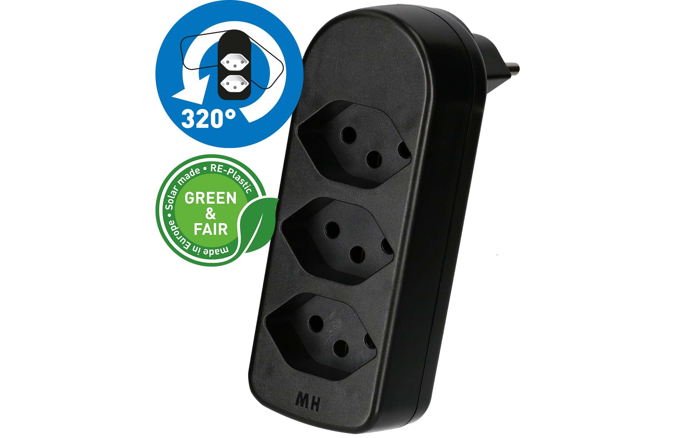 Max Hauri Abzweigstecker ADAPT 3 Typ 13 Max Hauri Abzweigstecker ADAPT 3 Typ 13