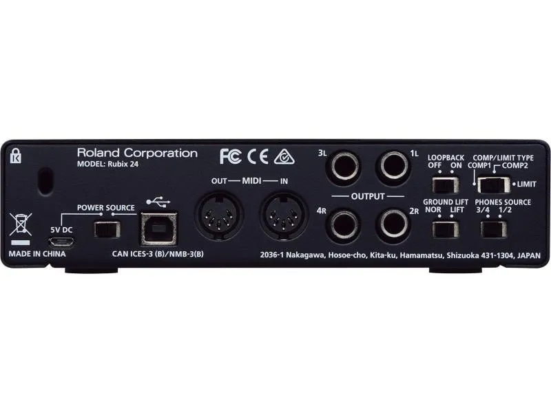 Roland Audio Interface Rubix 24