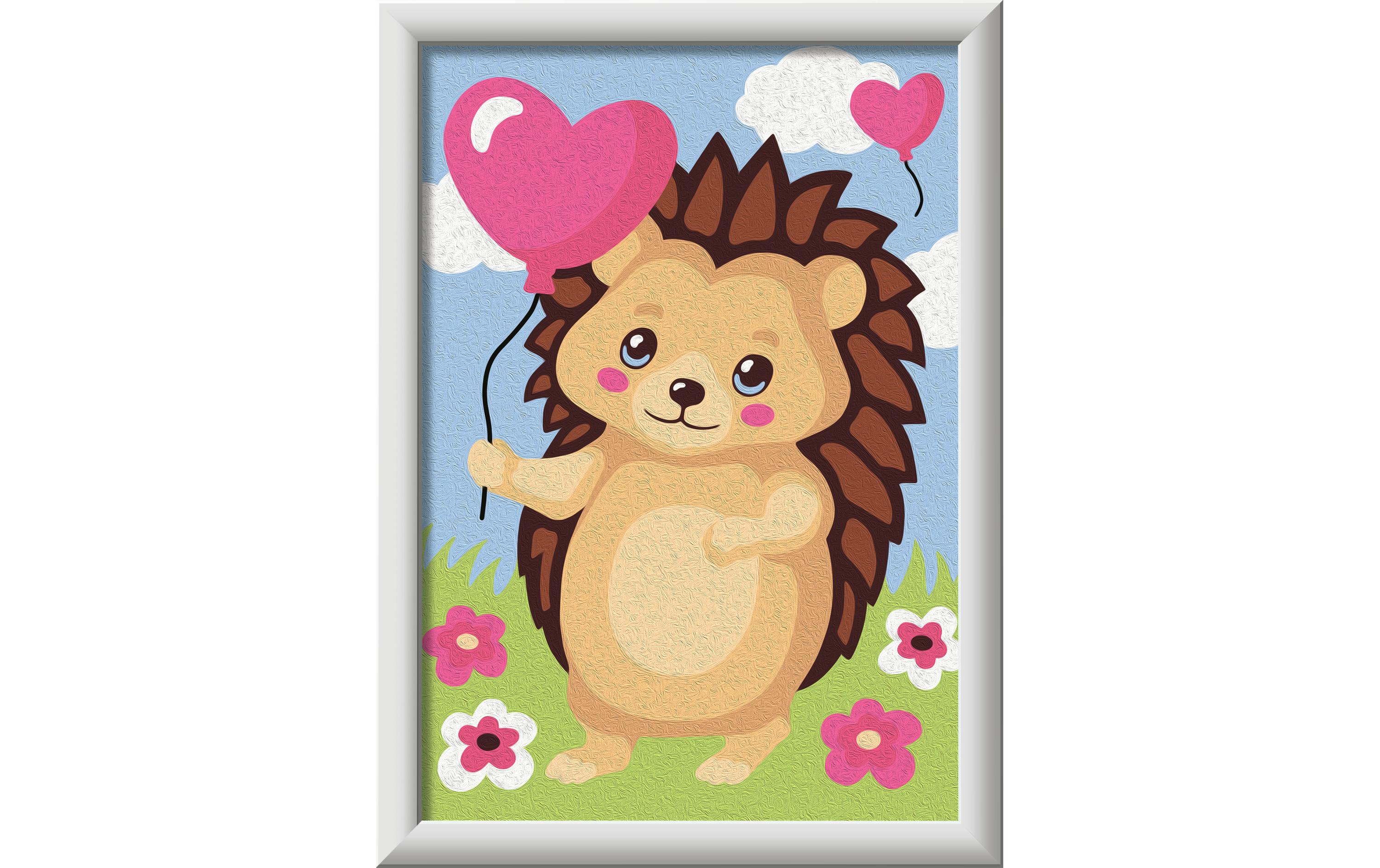 Ravensburger Malen nach Zahlen CreArt – Happy Hedgehog Ravensburger Malen nach Zahlen CreArt – Happy Hedgehog