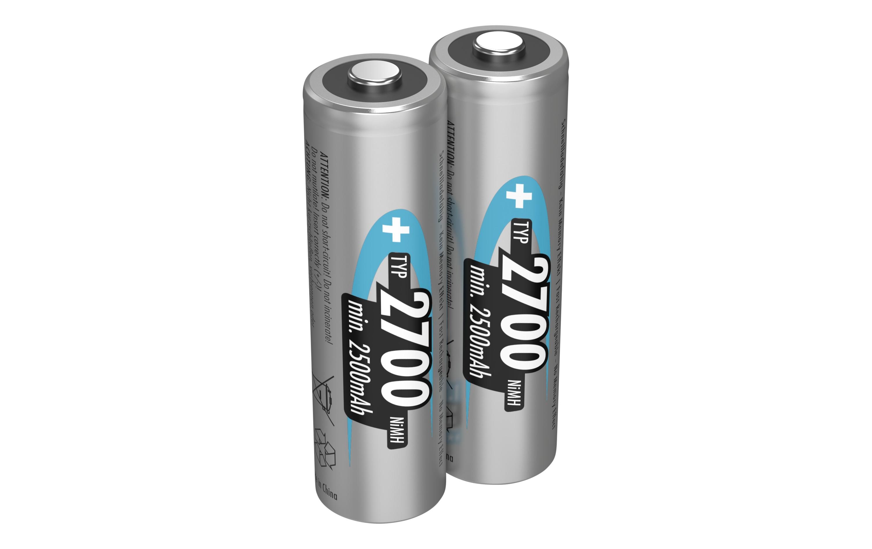 Ansmann Akku 2x AA Typ 2700 2500 mAh Ansmann Akku 2x AA Typ 2700 2500 mAh