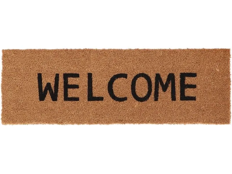 Esschert Design Fussmatte «Welcome» 25 cm x 75 cm Esschert Design Fussmatte «Welcome» 25 cm x 75 cm