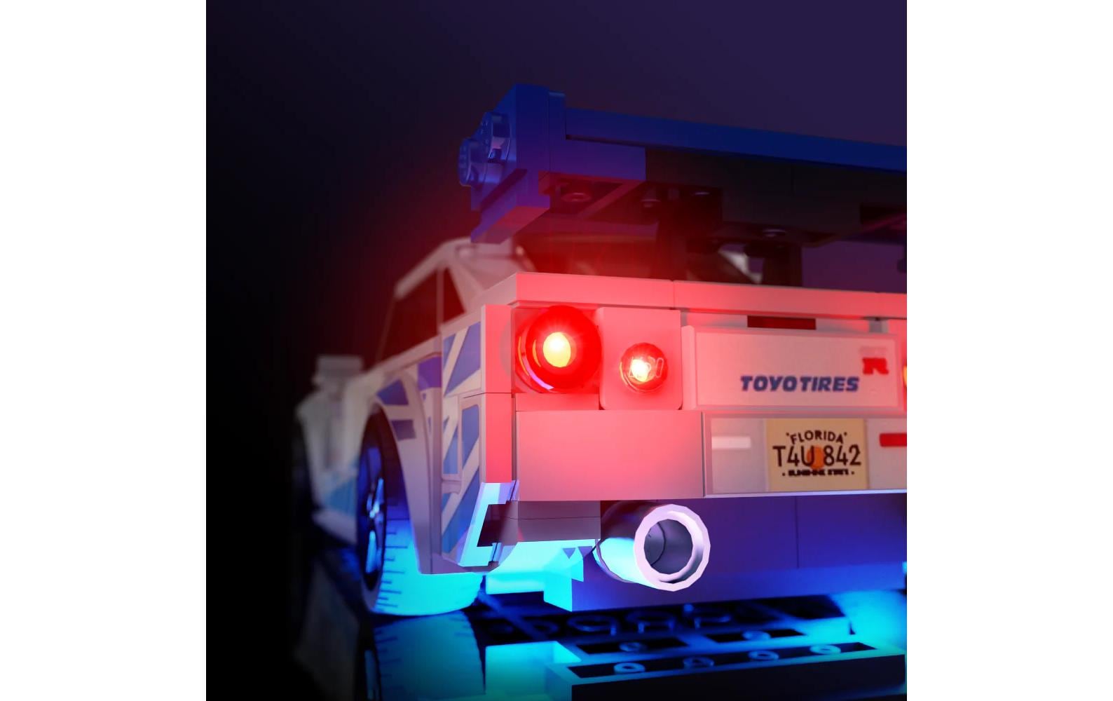 Light My Bricks LED-Licht-Set für LEGO® Nissan Skyline 76917