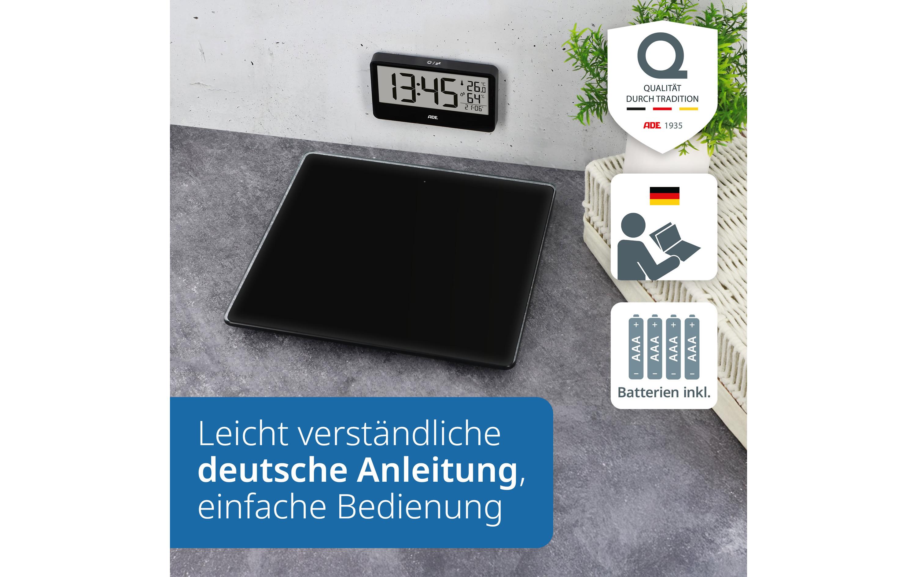 ADE Personenwaage Ronja BE2500-1 Schwarz