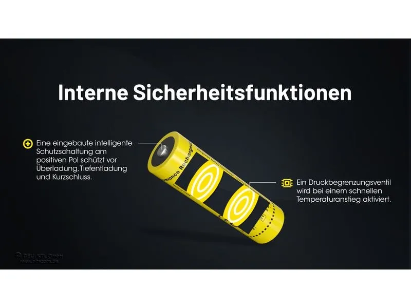 Nitecore Akku NL2160 6000 mAh