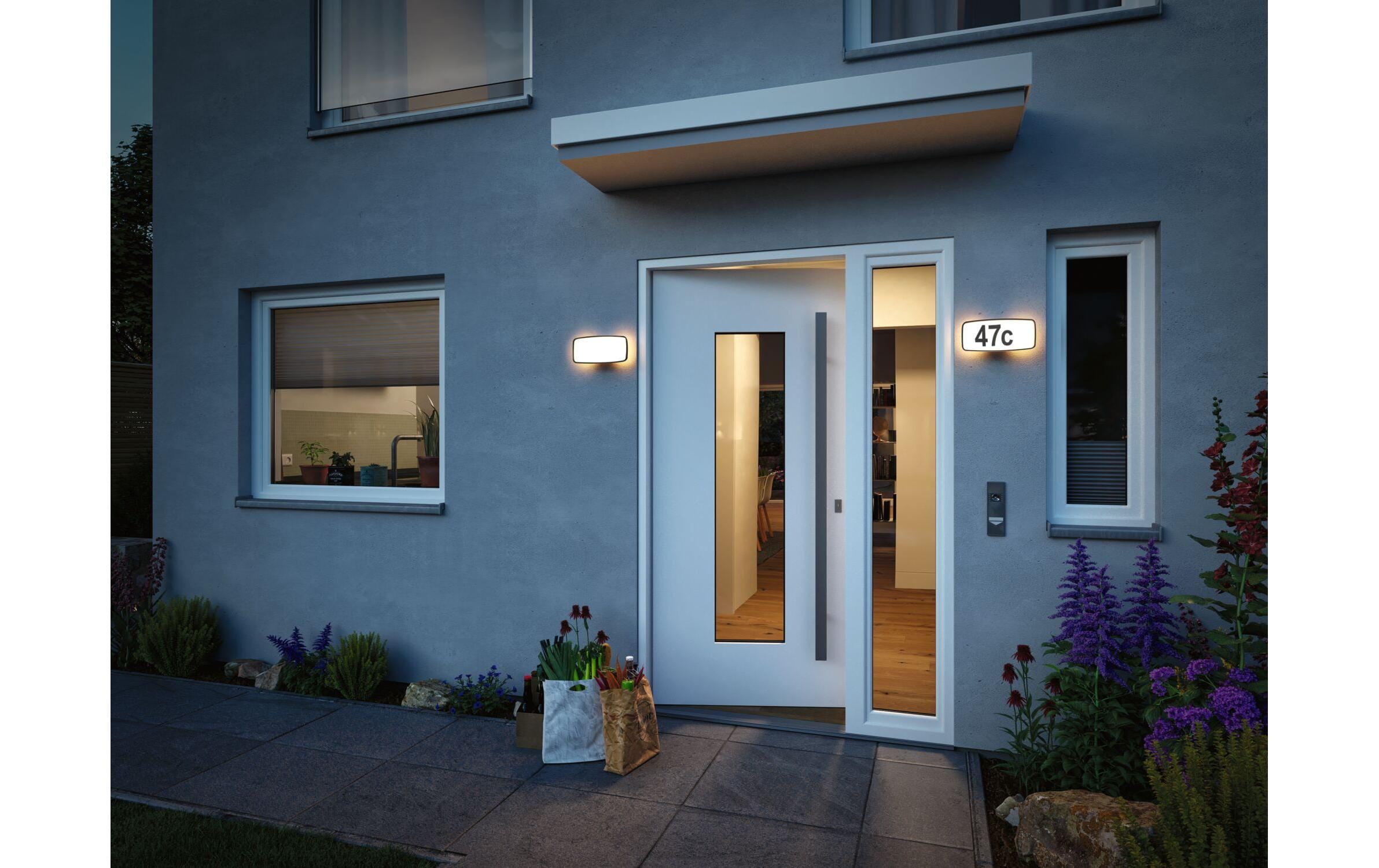 Paulmann Hausnummernleuchte Sheera 230 V Anthrazit