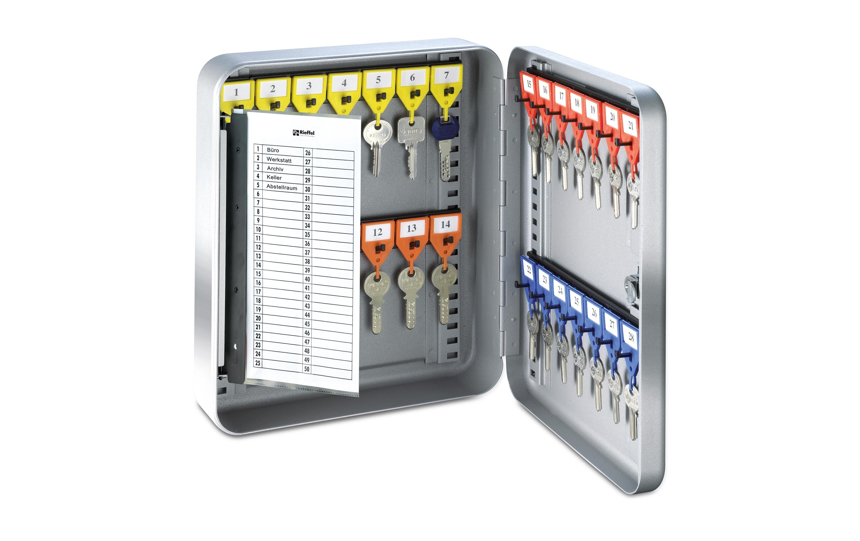 Rieffel Schlüsselkasten KyStor KR-15.28 Z, Grau Rieffel Schlüsselkasten KyStor KR-15.28 Z, Grau