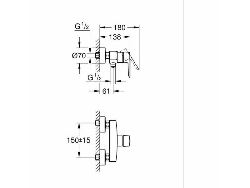 GROHE Start Metall Mattschwarz