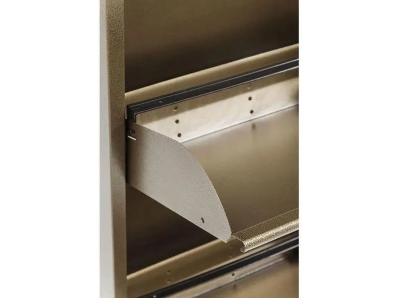Kare Schuhschrank Caruso 100 x 50 cm, Bronze