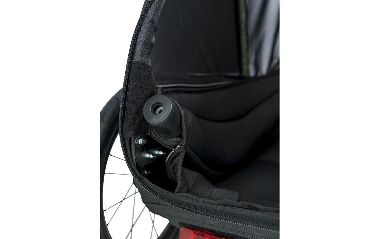 Hamax Veloanhänger Dog Trailer Pluto M für Hunde bis 35 kg