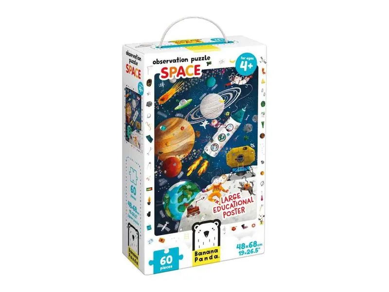 Banana Panda Puzzle Observation Space Pappe 60 Teile Banana Panda Puzzle Observation Space Pappe 60 Teile