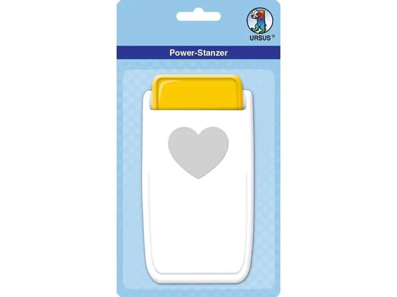URSUS Motivstanzer Power Herz, 3.81 cm URSUS Motivstanzer Power Herz, 3.81 cm