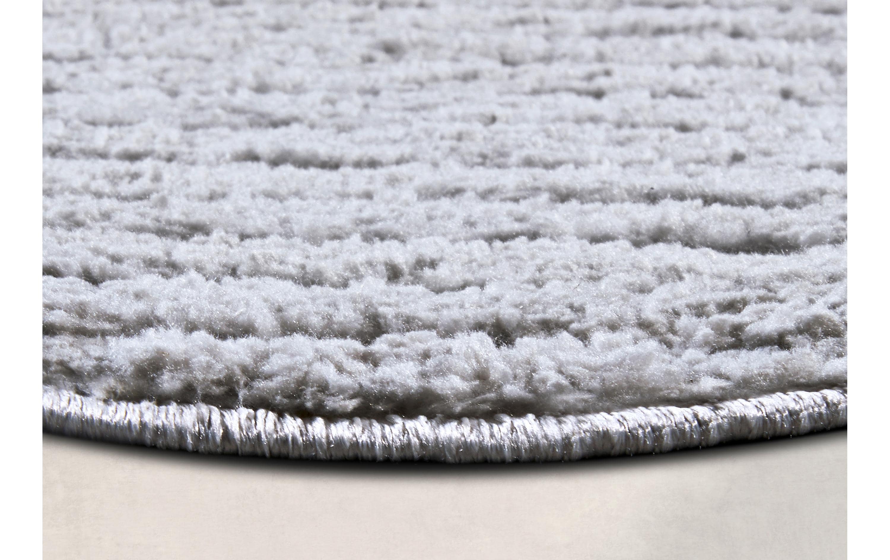 Elle Decoration Teppich Panglao Ø 160 cm, Light Grey