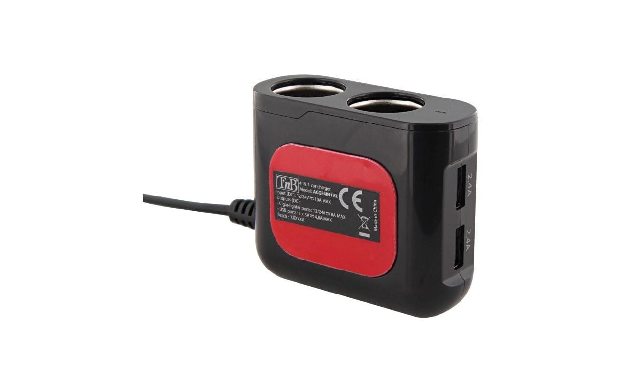 T`nB Autoladegerät TB-ACGP4IN1 V2 24 W