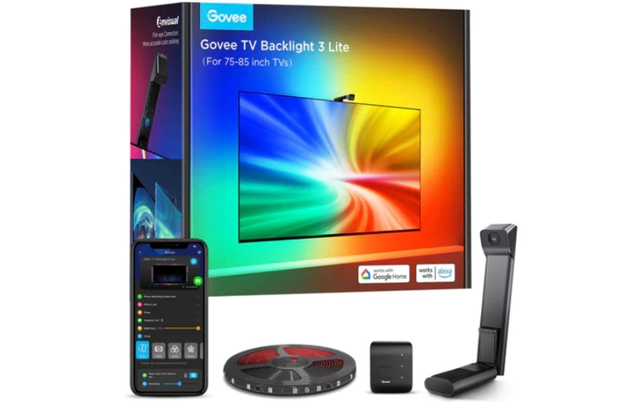 Govee Envisual TV Backlight T3, 75-85, RGBICW, WiFi, BT